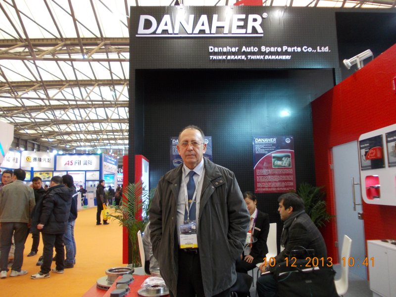 Stand de Danaher en Feria muestras Shanghai