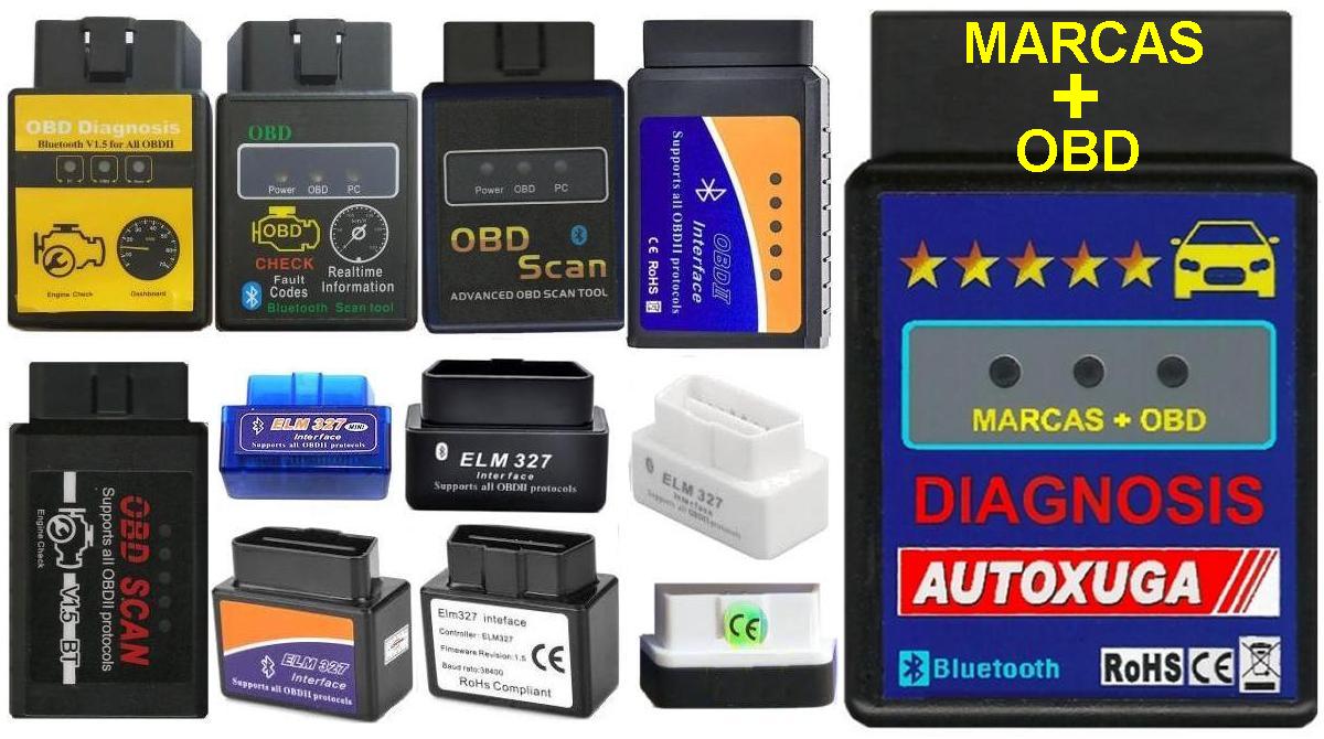 Adaptadores OBD para diagnosis coches