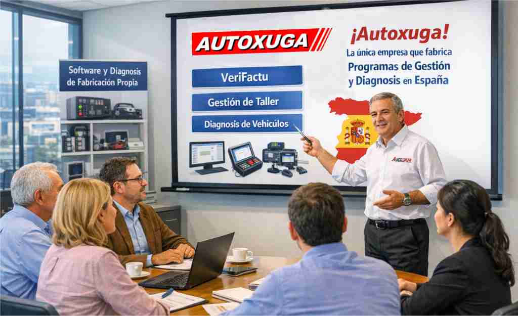 Presentación del programa gestión y diagnosis Autoxuga en el CDTIC