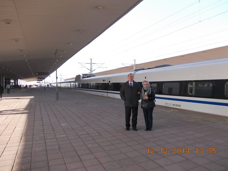 Anden estacion tren Qingdao