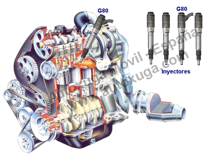 G80  Transmisor carrera aguja del inyector