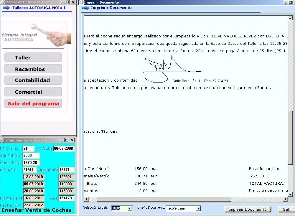 Programa informatico de Autoxuga que evita impagos en las empresas