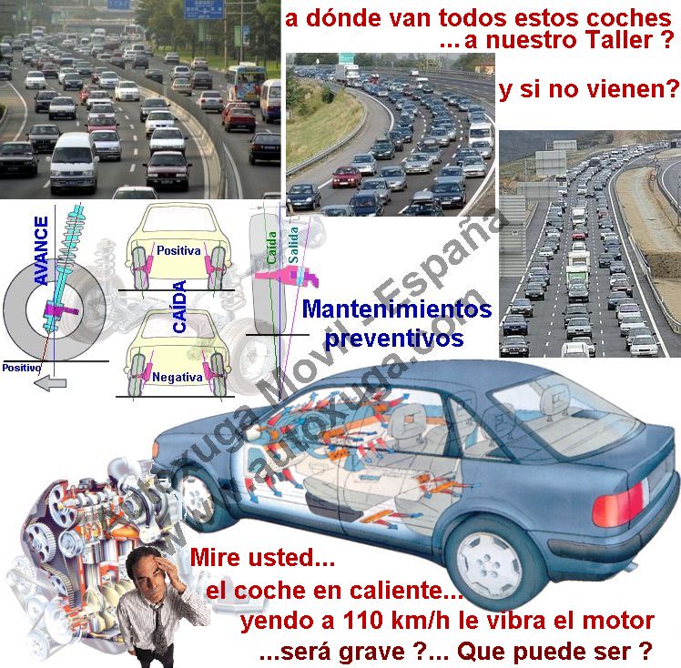 Gran aumento del parque de coches en España