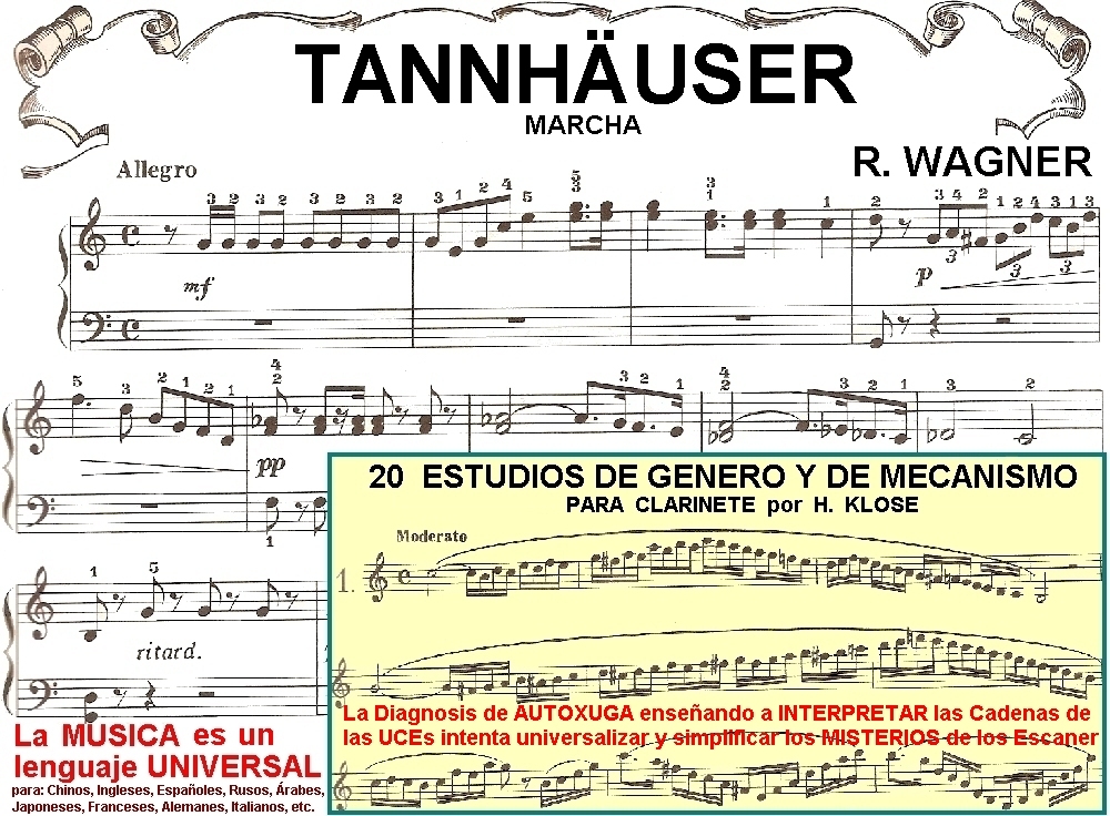 Comparacion de la musica con la diagnosis