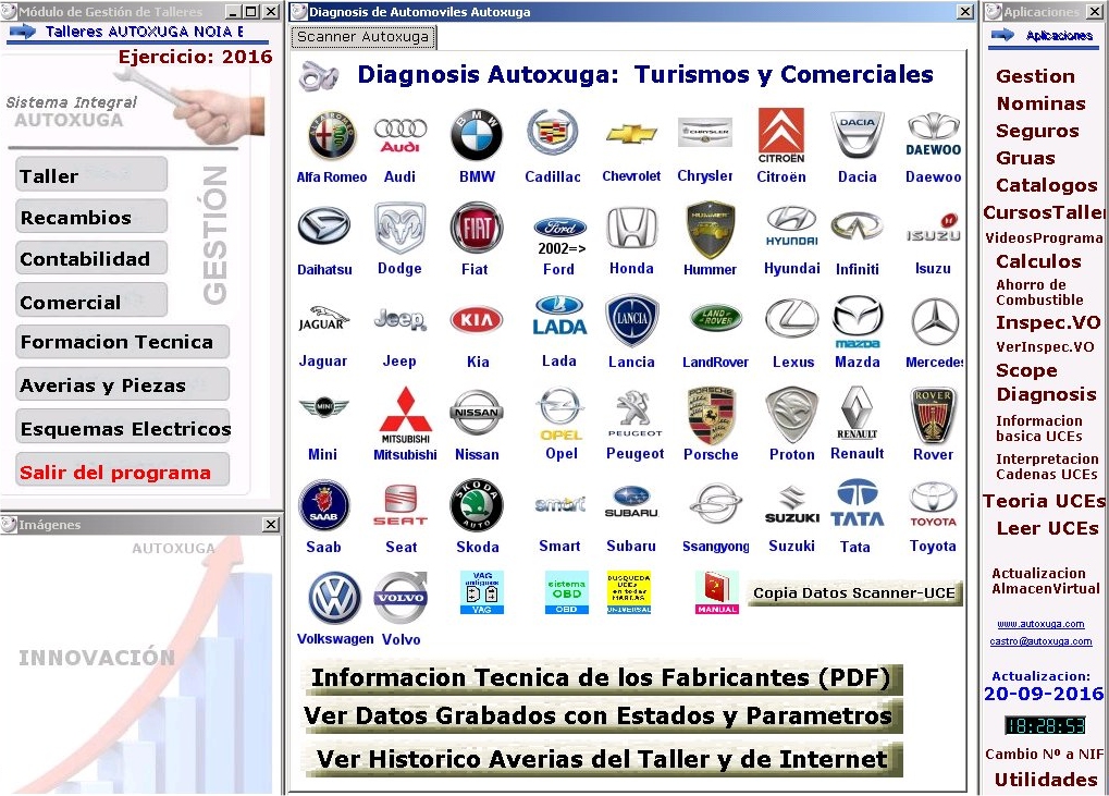 Equipos diagnosis marcas coches