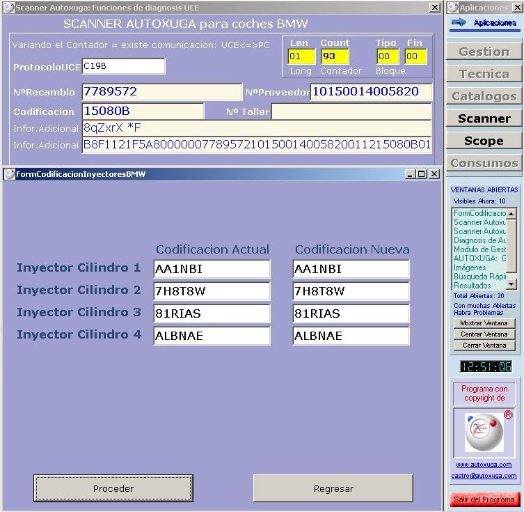 Codificacion inyectores diesel automocion