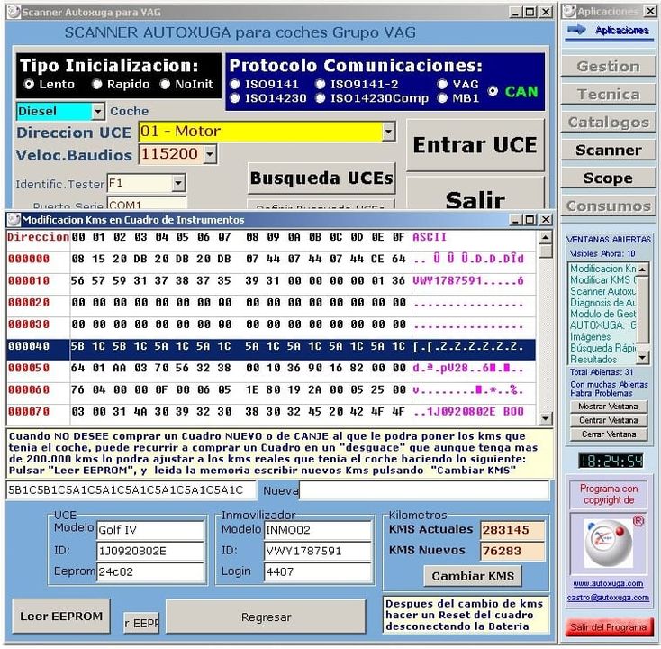 11.- Se estafan miles de millones de euros cada año en Coches VO "falsificando, rebajando o afeitando" kms de coches modernos con Cuadros Digitales sin que se sepa como y cuando se modificaron y, lo explico: