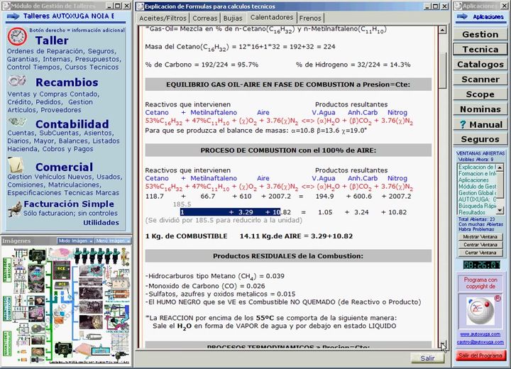 ormulas para calcular el calentador adec