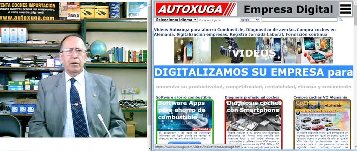 a digitalización Autoxuga de los datos 