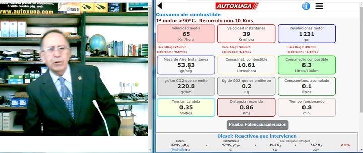 l Software Autoxuga muestra datos de la 