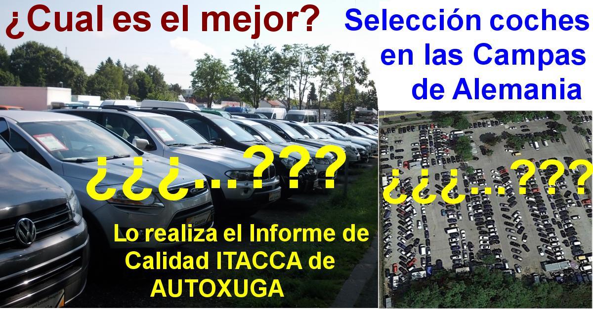 Seleccion de coches en las campas