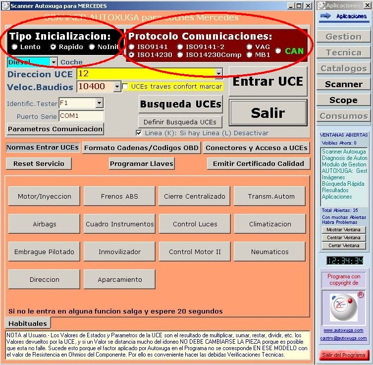 Maquina de Diagnosis