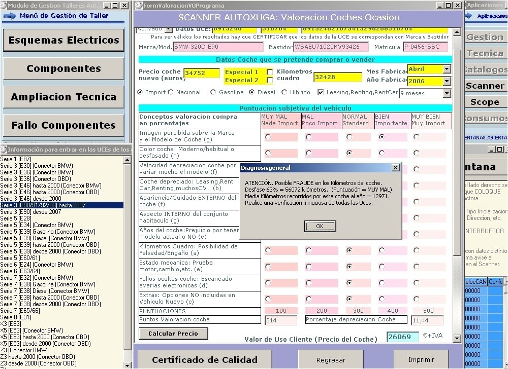 Maquina de Diagnosis