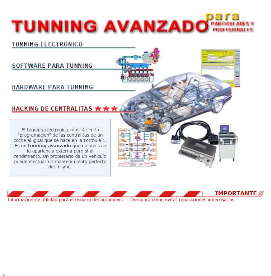 Web Autoxuga año 2009
