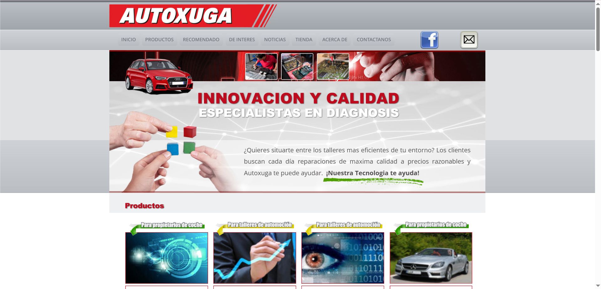Web Autoxuga año 2018