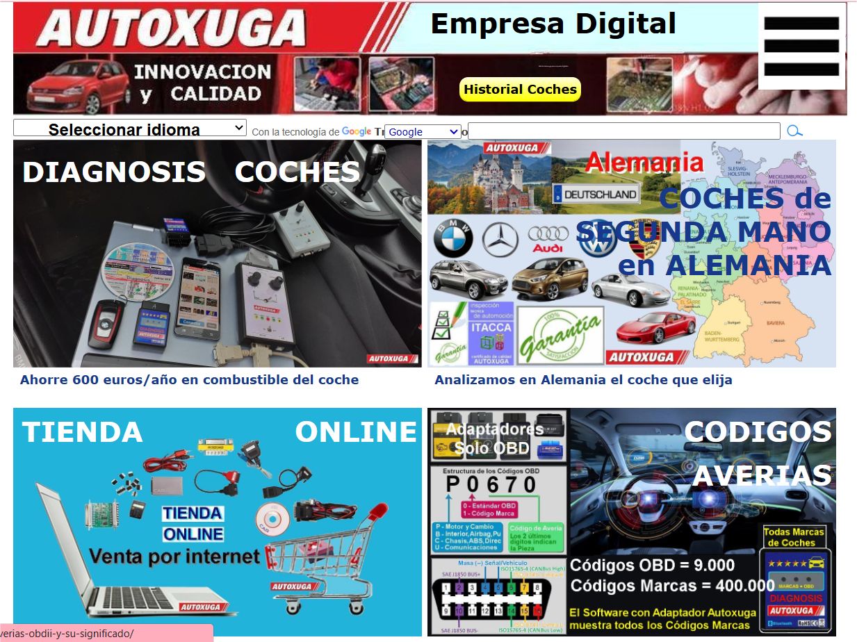 Web Autoxuga año 2020