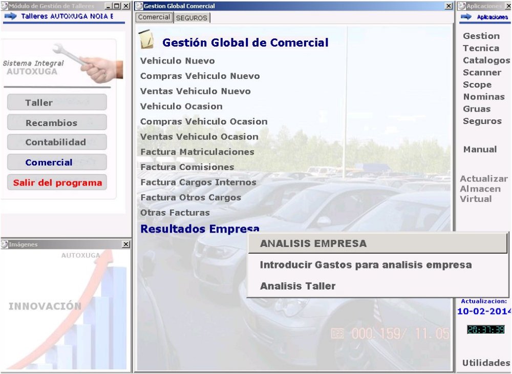 Gestion comercial venta vehiculos nuevos