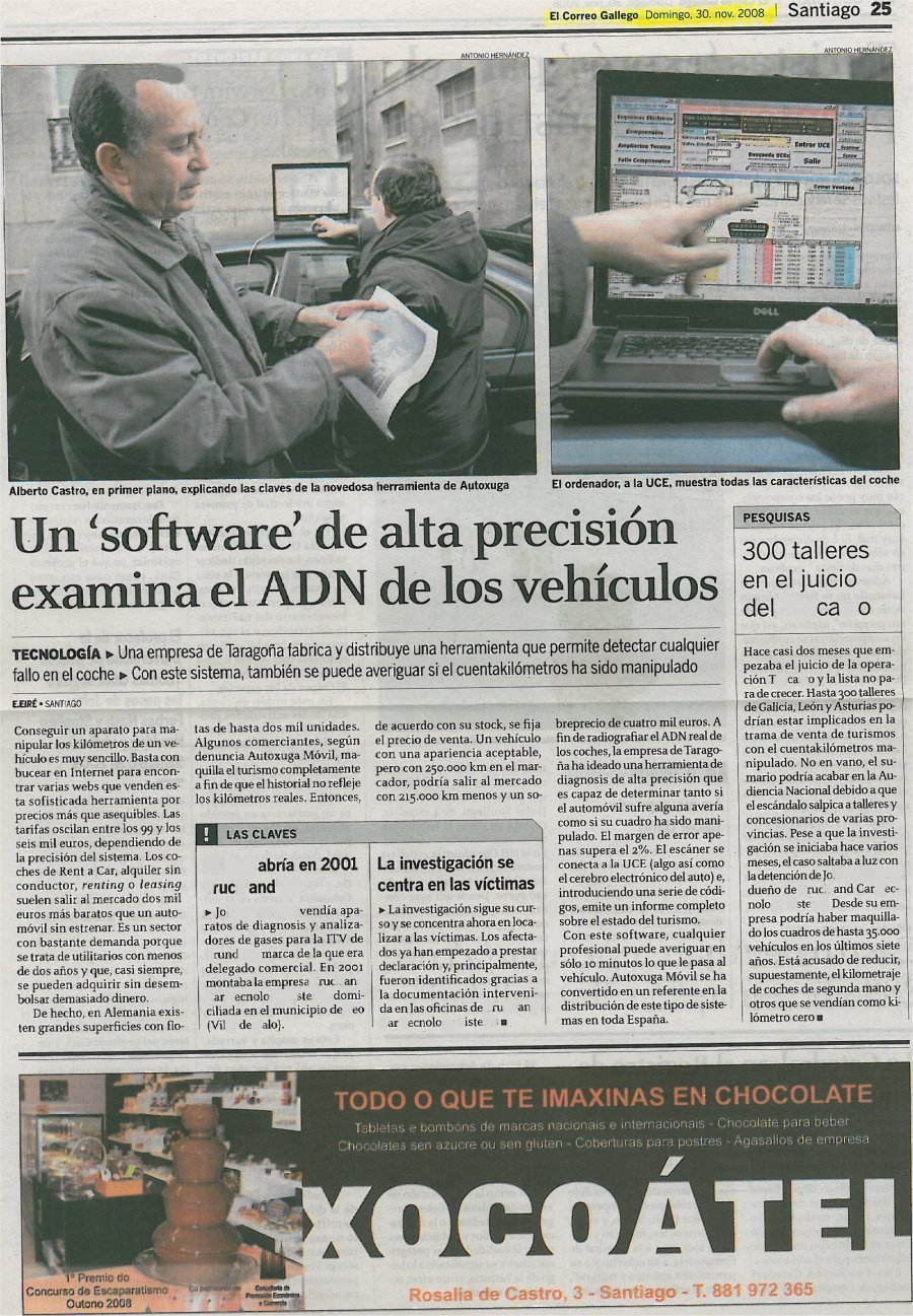 Un software de alta precision examina el ADN de los vehiculos