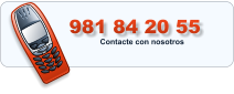 981 84 20 55   Contacte con nosotros