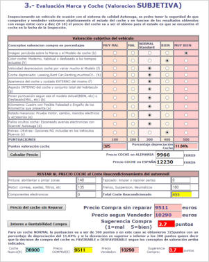 Certificado ITACCA Valoracion subjetiva