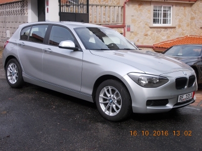 Foto del BMW 116 para un cliente de Noia